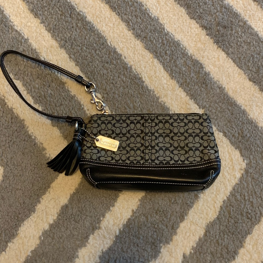 Small Coach Wristlet